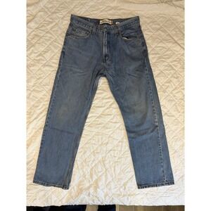 Levis Regular Fit 505 34X30 Actual 34X30 Mens Blue‎ Jeans Medium Wash Cotton